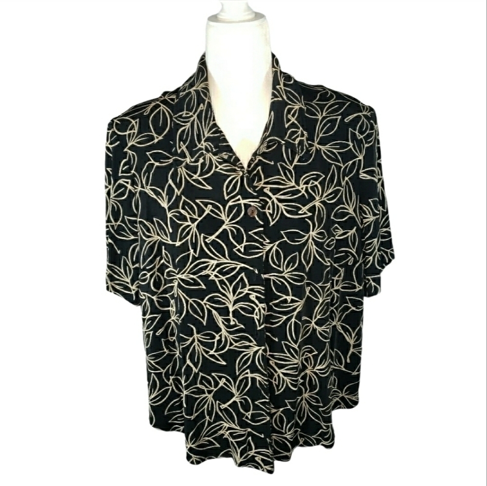 RONNI NICOLE by Ouida Short Sleeve Jacket Size 1X